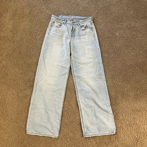 American Eagle wide leg jeans